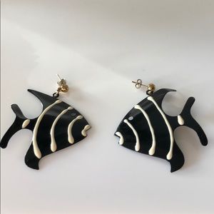 Fish earrings